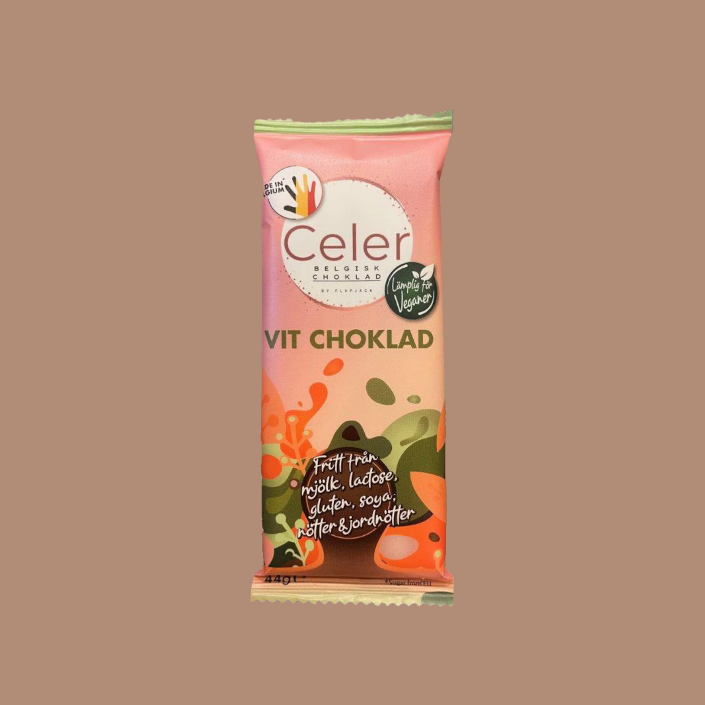Belgisk Choklad av kokosmjölk i flera smaker